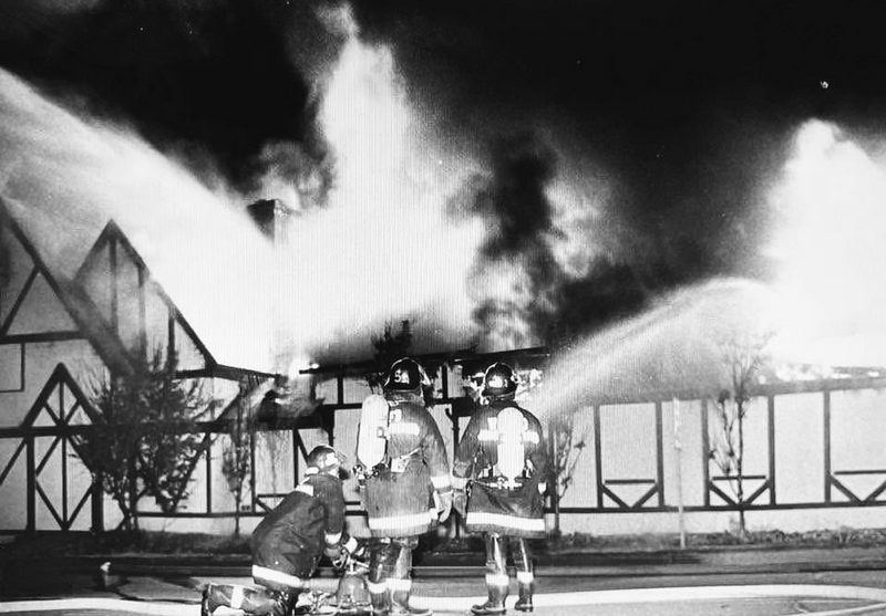 Cascade Motel (Olde Mill Inn on the Lake) - Fire